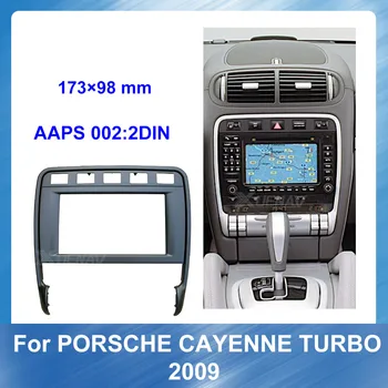 

Radio Fascia for PORSCHE CAYENNE TURBO 2002-2011 Car Autoradio DVD Player Frame Stereo Panel Dash Trim Mount Installation Kit