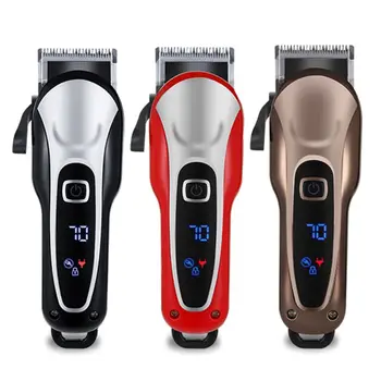 

Professional Electric Hair Clippers Pet Fur Trimmer Barber Grooming Kit Rechargeable Cordless Haircut Machine Cutting Shaver