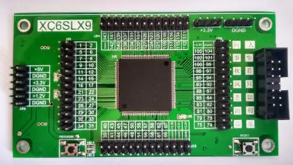 Для макетной платы XILINX Spartan-6 XC6SLX9 с открытым исходным кодом для отправки схемы и