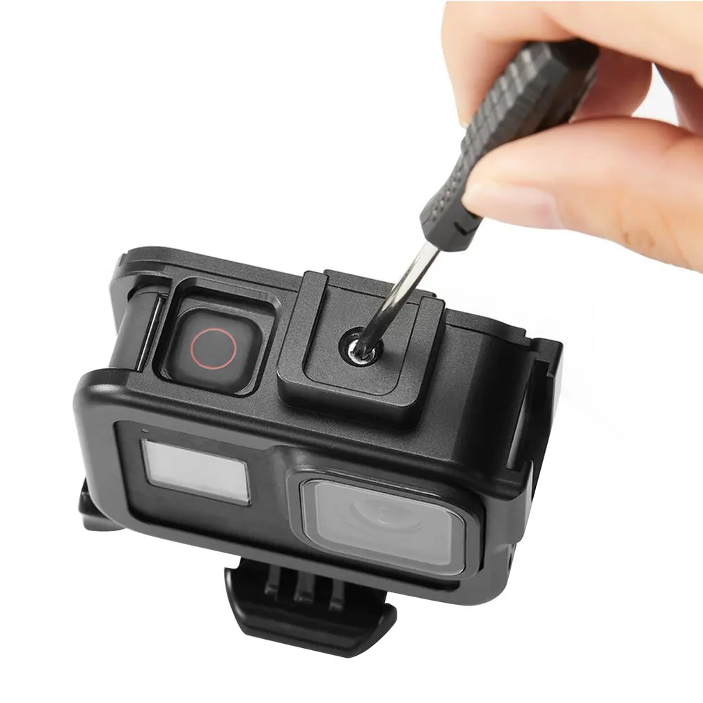 Для gopro8 hero8 экшн-камеры металлическая клетка Vlog камера защитный чехол анти-капля пылезащитный чехол для камеры