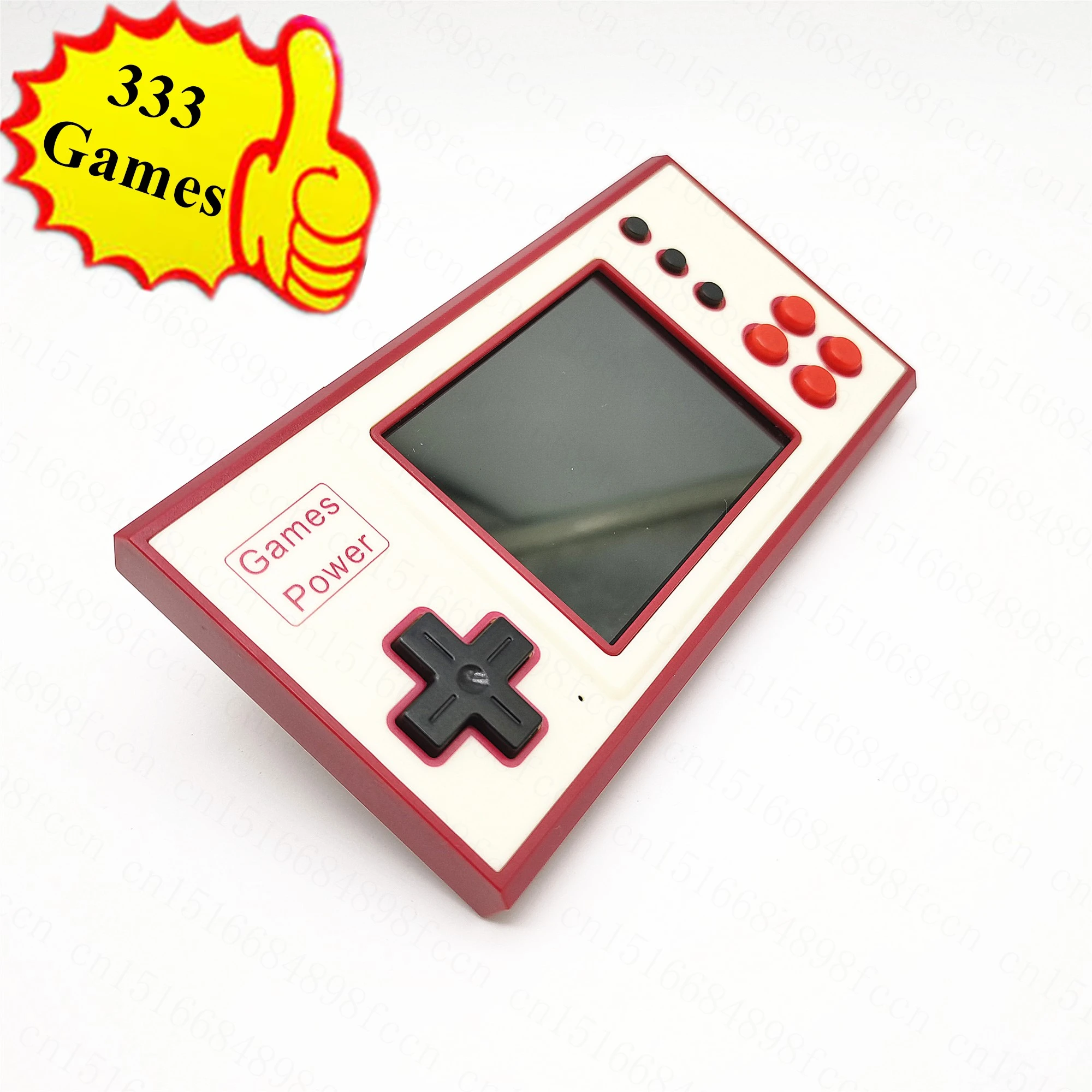 Games Power Mini Retro Handheld Game Console Portable Game Player for Nes Games with 333 Games AV Out Rechargeable Gift for Kid