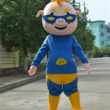 Хэллоуин GG Бонд свинья маскоты костюм косплей Вечерние игры взрослых платье наряд с фабрики