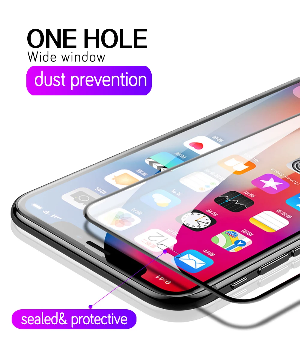 Iphone 11, анти-светильник Blue Ray, закаленное стекло для iphone 11 Pro Ma, защита от подписывания экрана для iphone X, XR, XS, 6, 7, 8 P, 2 шт