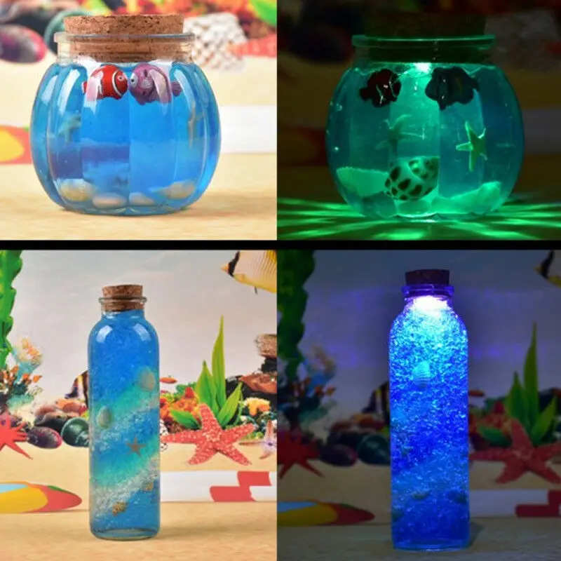30g Luminous Noctilucent Sand Stones Garden Pebbles Glow In The Dark For Aquariums Fish Tank Decor Fluorescent Particles