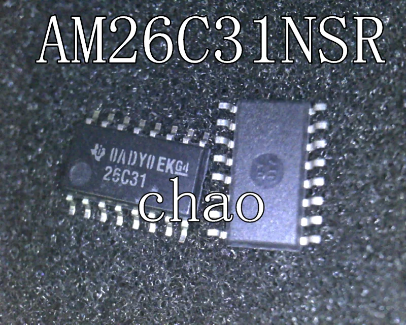 5 шт./лот AM26C31NSR 26C31 лапками углублением SOP-16