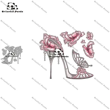 

New Dies 2020 Carnation Shoe Metal Cutting Dies diy Dies photo album cutting dies Scrapbooking Stencil Die Cuts Card Making