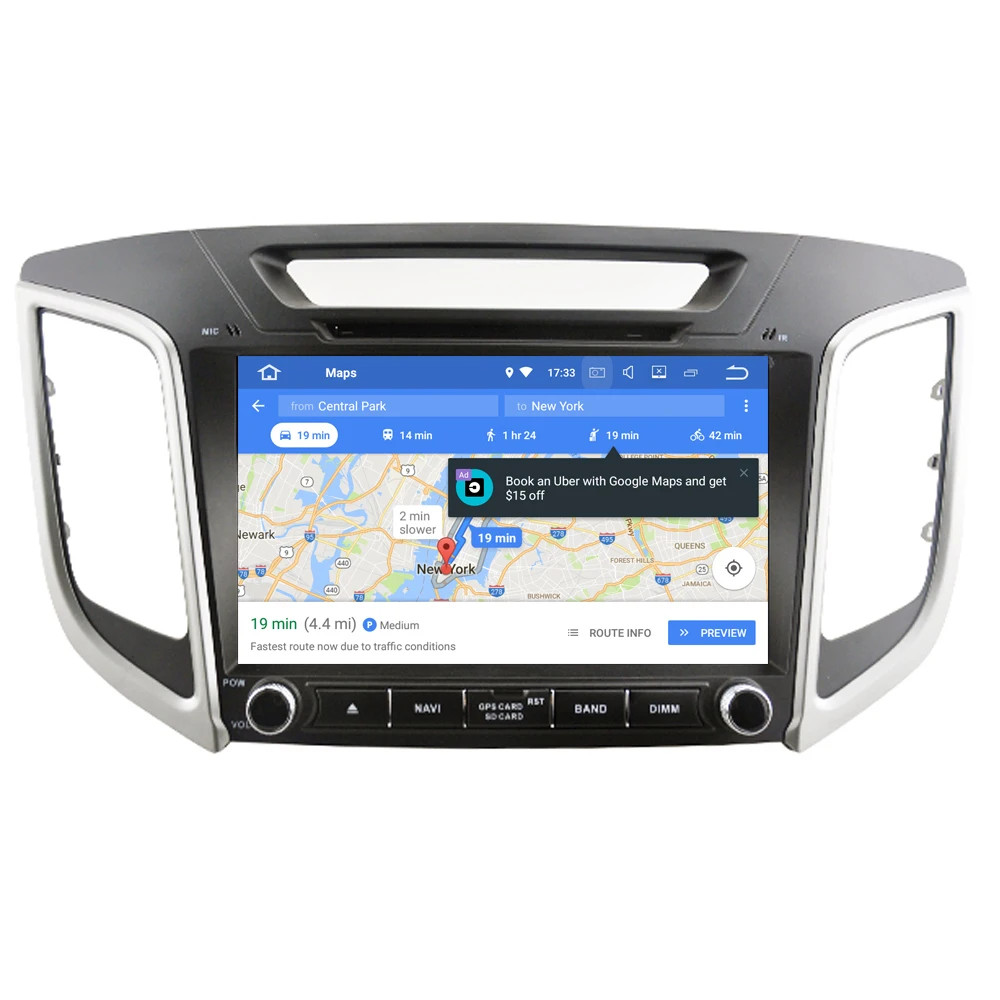 

RoverOne For Hyundai IX25 Creta 2014 2015 2016 Android 9.0 Autoradio Radio DVD Navigation Media Central Multimedia Player