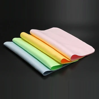 

Cleaner To Clean Glasses Lens Sunglasses Microfiber Glasses Cleaning Cloth Camera Computer Mobile Phone Camera Color Random