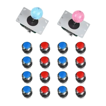 

1 Set USB Encoder DIY Kit Games Accessories For Arcade Zero Delay with USB Cable and LED Illuminated Push Button​
