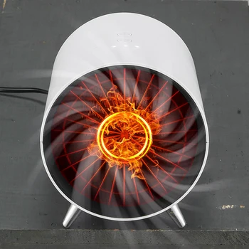 

2020 Oct new heater portable electric air heaterwinter fast heating heater desktop home leafless fanHalloweenChristmas gift