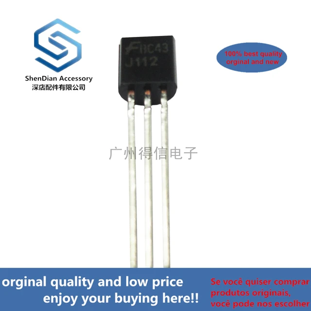 J112 JFET NChannel Transistor Pinout, Datasheet,, 60 OFF