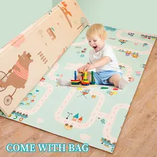 Baby Mat 1CM Thickness 180X200CM Cartoon XPE Kid Play Mat Foldable Anti-skid Carpet Children Climbing Game Mat Outdoor Camping Baby Baby Mat 1CM Thickness 180X200CM Cartoon XPE Kid Play Mat Foldable Anti-skid Carpet Children Climbing Game Mat Outdoor Camping Baby