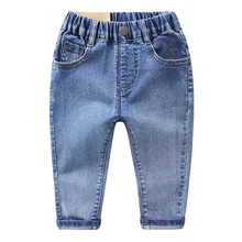 Повседневные ковбойские длинные брюки для мальчиков; Новинка года; стильная весенняя одежда; новая стильная детская одежда; сезон весна-осень; для маленьких детей