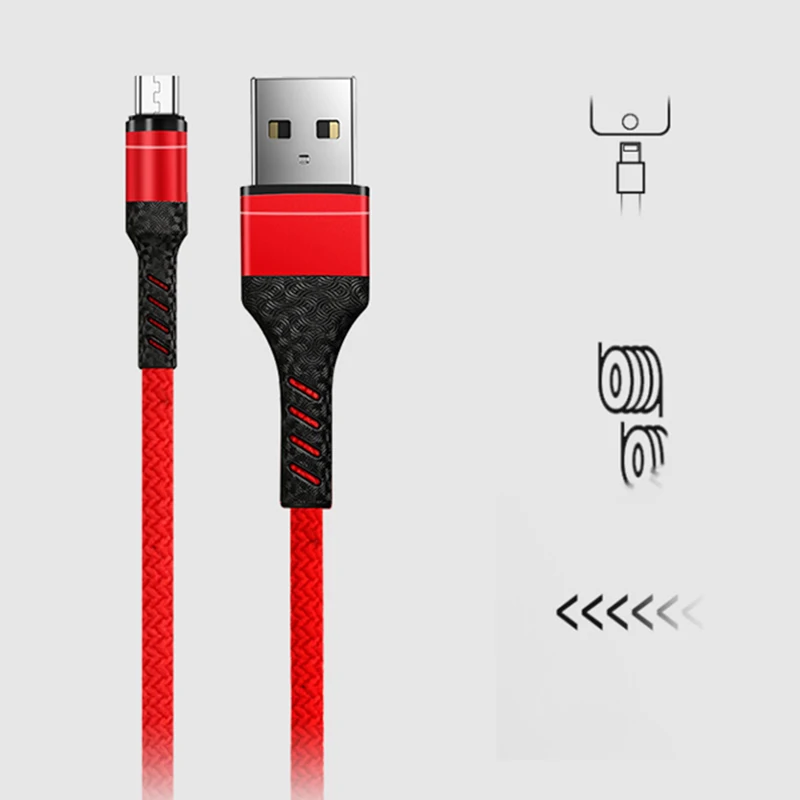 Кабель usb type-C для samsung Xiaomi Redmi Note 7 K20 Oneplus 7 Pro Быстрая зарядка для iphone 3A кабели для быстрой зарядки micro usb