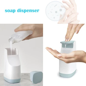 

350ml Press Type Kitchen Sink Soap Dispenser Bathroom Detergent Liquid Soap Lotion Dispensers Fill Bathroom Accessories