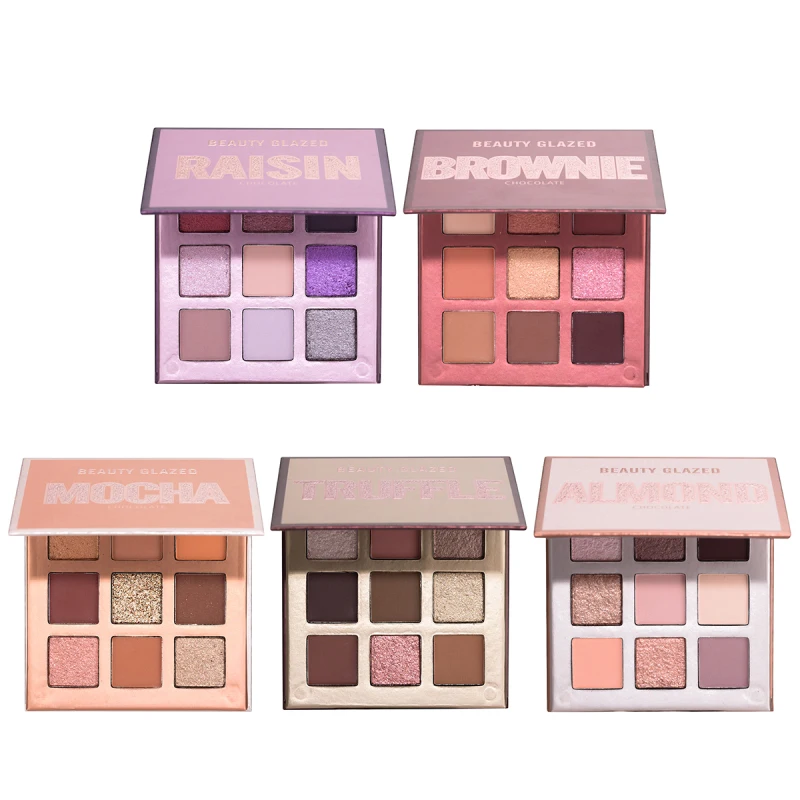 Beauty Glazed 18/9/8 оттенков алмазные перламутровые водостойкие тени для век Палитра