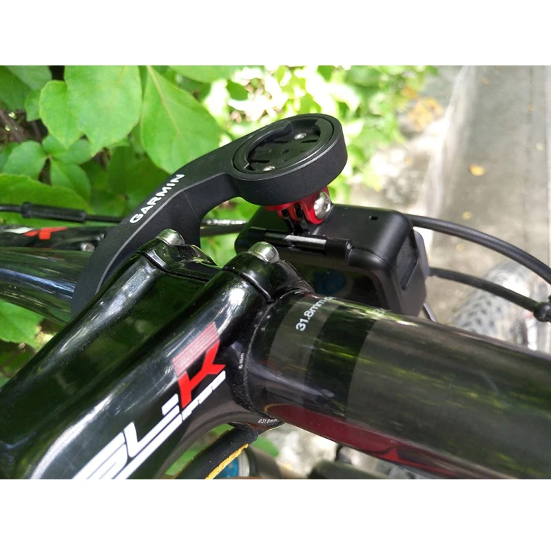 Велосипедный велосипедный фонарь с креплением для вспышки Garmin Bryton gps компьютерное крепление с адаптером для камеры Gopro велосипедный держатель для компьютера