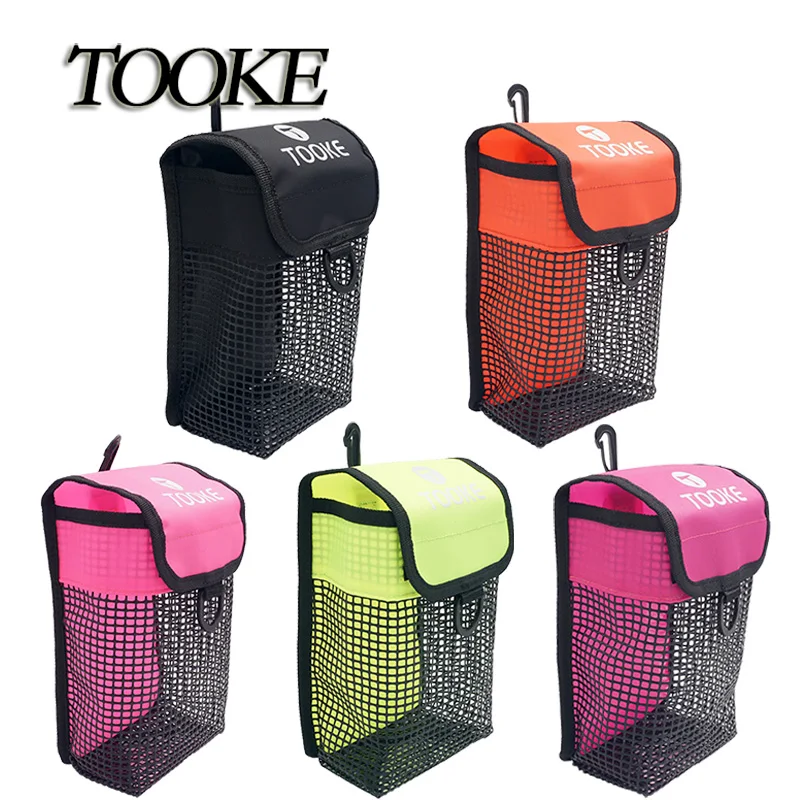 Scuba Diving Reel Bolt Snap & SMB Safety Marker Buoy Mesh Gear Bag  Equipment Holder Carry Pouch - Choice of Colors