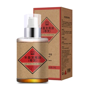

60ML Plumping Repair Rough Dry Dyed Perm Hair Care Essential Oil For Curly Hair Rich Hair Tail Oil