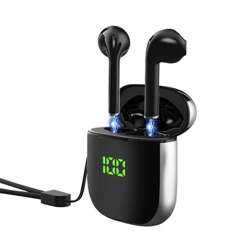 

Bluetooth 5.0 Earphone Wireless Earphones Stereo Sport Wireless Headphones Earbuds Headset with LED Power Display For all Phones