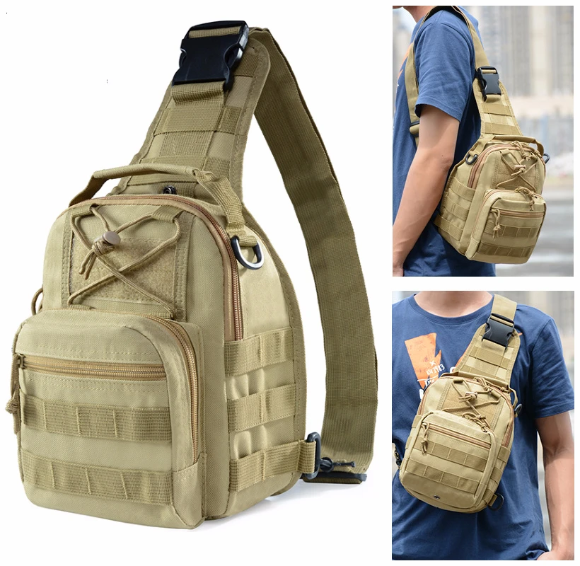 

Oxford Motion Package Camouflage Field Motion Small Chest Package Single Shoulder Span Outdoors Tactic Package Chest Saddlebag