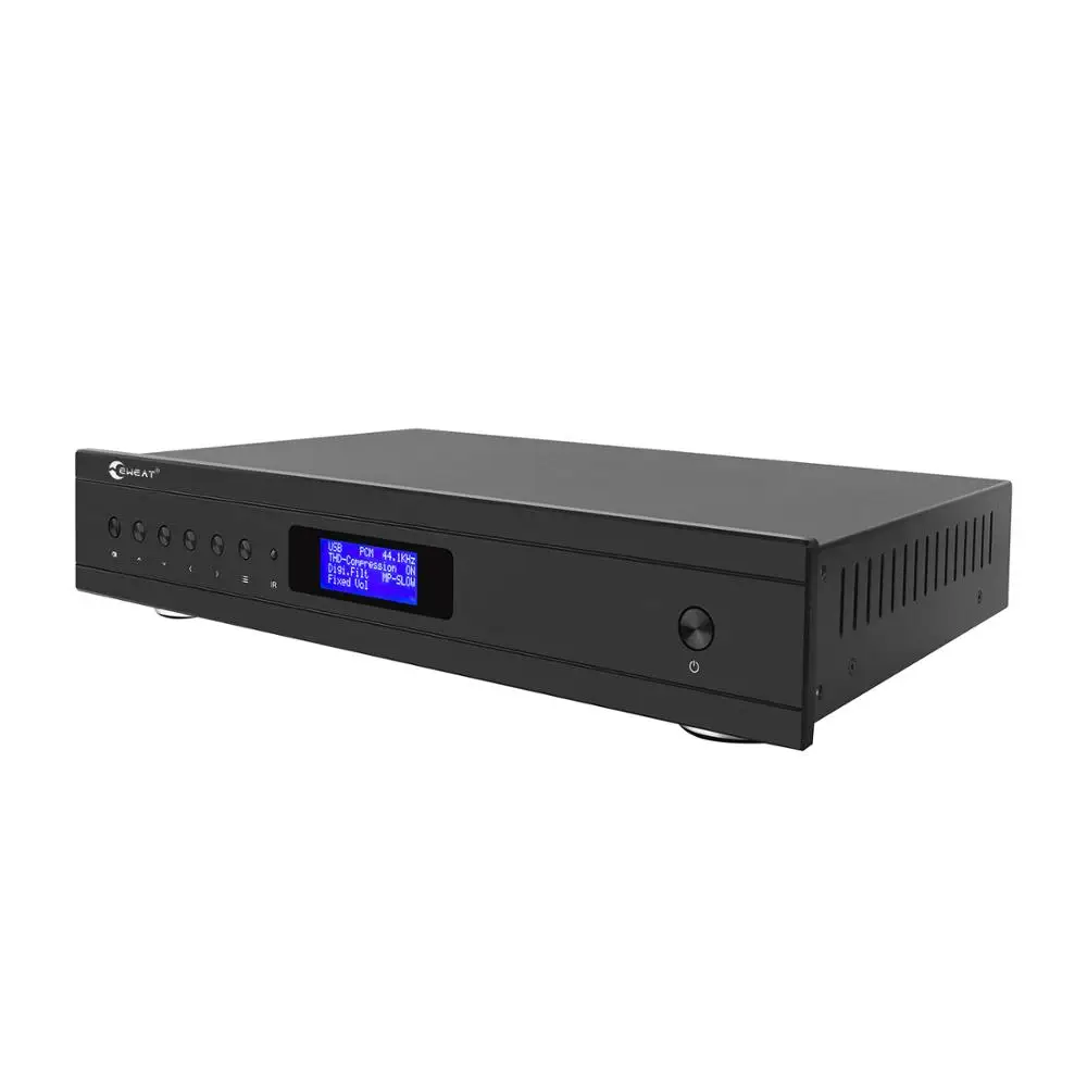 EWEAT D20 ES9038PRO XU208 DSD DAC UBS AES COXIAL Input Balanced Headphone Amplifier XLR RCA Line Out HIFI Decoder Preamplifier
