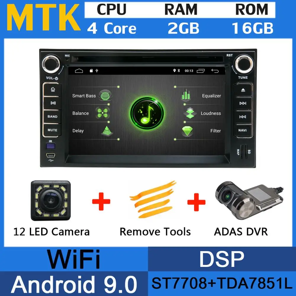 Восьмиядерный 4G+ 64G Android 9,0 5 USB автомобильный DVD для Kia Picanto Magenta LOTZE Carnival R Grand Carnival VQ автомобильный Радио gps - Цвет: MTK-ADAS