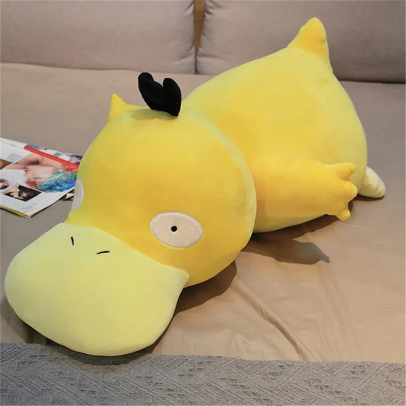 New 203045cm Psyduck Plush Toys Anime Cartoon Yellow Duck Lying Ducks Stuffed Animals Dolls Gift for Kids Children (6)