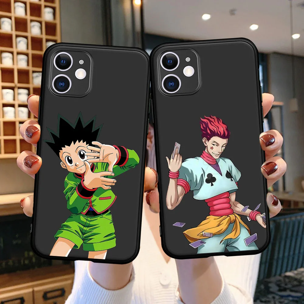 Чехол для телефона с аниме Hunter x HXH Hisoka Gon Killua чехол iPhone 11 12 Pro Max 8 7 6 6S Plus XR 10 X XS SE 2020 |
