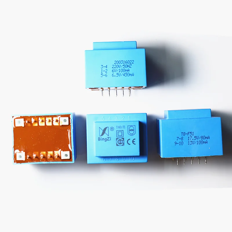 BingZi placa de circuito impreso T40/E, T8 F51, 17,5 V/80MA, 13V/100MA, 220V/50HZ, 6,5 V/450MA, transformador de potencia de soldadura| Transformadores| - AliExpress