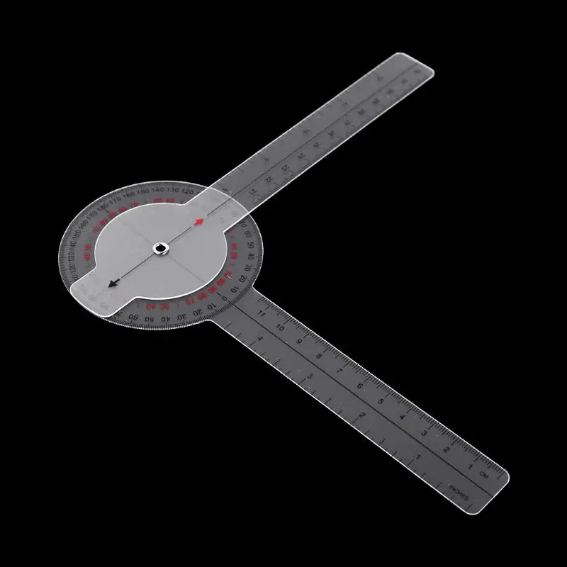 

13inch 33cm Goniometer Medical Joint Ruler Calibrated Orthopedics Angle Rule Spinal Finger Angle Ruler Protractor