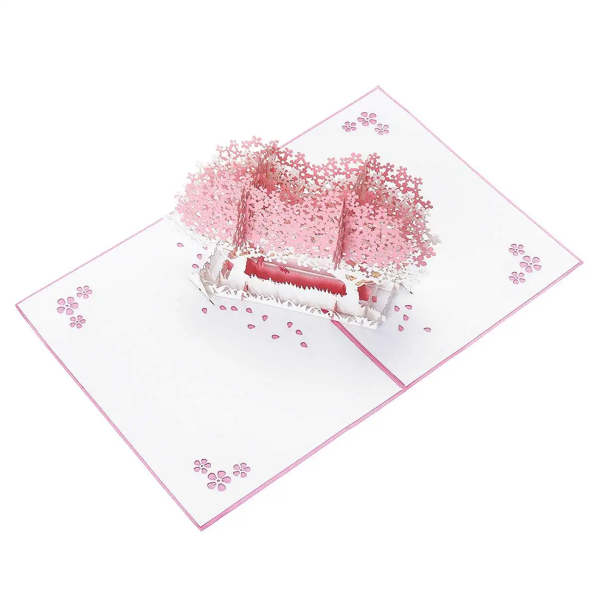  Valentine's Day Gift 3D Greeting Card Handmade Paper Greeting Card Wedding Decorations Party Invita - 4000358605697