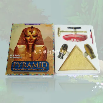 

2019 New DIY Model Kits Toy Archaeological Excavation Toy Diy Hand Excavation Suit Ancient Egyptian Mummy Puzzle Toy Large Mummy