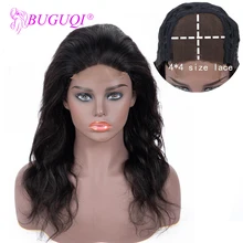 BUGUQI парик фронта шнурка al бразильский объемный волнистый парик фронта шнурка человеческих волос для черных женщин естественный цвет не-Реми парик фронта шнурка