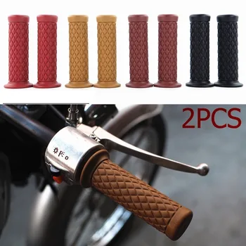 

2PCS Motorcycle Handle Grip Retro Handlebar Set Modified General