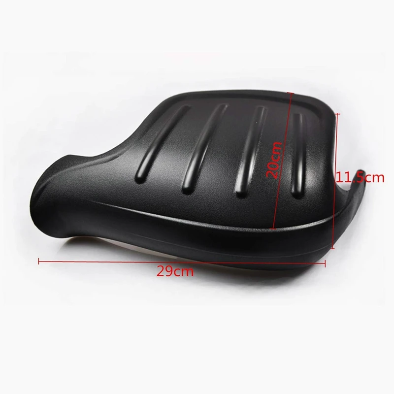 1 пара Pp Мотоцикл Ветер Дефлектор Handguard защита рук протектор щит черный