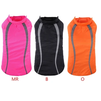 

Dog Coat Clothes Thickening Winter Warm Reflective Outdoor Pets Jacket Clothes For Large Dogs Fashion Dogs Accessories