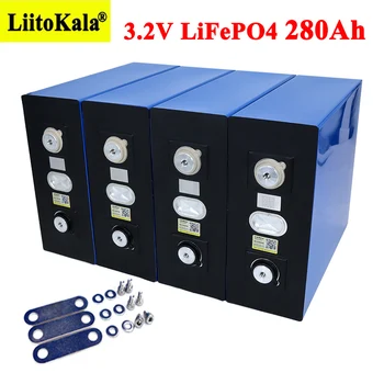 

3.2V 280Ah lifepo4 battery DIY 4S 16S 12V 24V 280AH Rechargeable battery pack for Electric car RV Solar Energy storage system