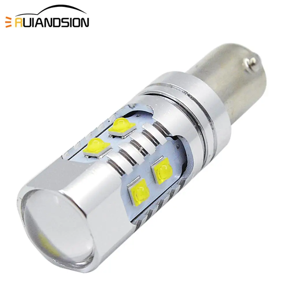 

1PC 50W 680LM Super Bright XB-D 10-SMD BA9 BA9S BAX9S H6W BAY9S H21W Canbus LED Car Light Bulb AC/DC 12V 24V Xenon White Yellow