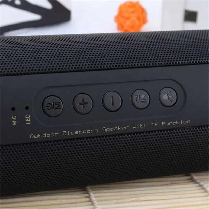 Профессиональный IPX7 водонепроницаемый открытый HIFI звуковая колонка беспроводной Bluetooth динамик сабвуфер, адаптер-звукосниматель с поддержкой фонарика