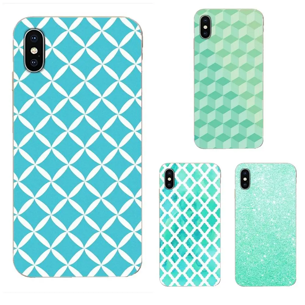 Drawing TPU Fashion Aqua Silver Green Mint For Xiaomi Mi3 Mi4 Mi4C Mi4i Mi5 Mi 5S 5X 6 6X 8 SE Pro Lite A1 Max Mix 2 Note 3 4 | Мобильные