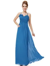 

8230 Free Shipping 2016 New Arrival Blue Ruffled Spaghetti Straps Long Cheap Sexy On Line Plus Size Party Prom Dress For Women