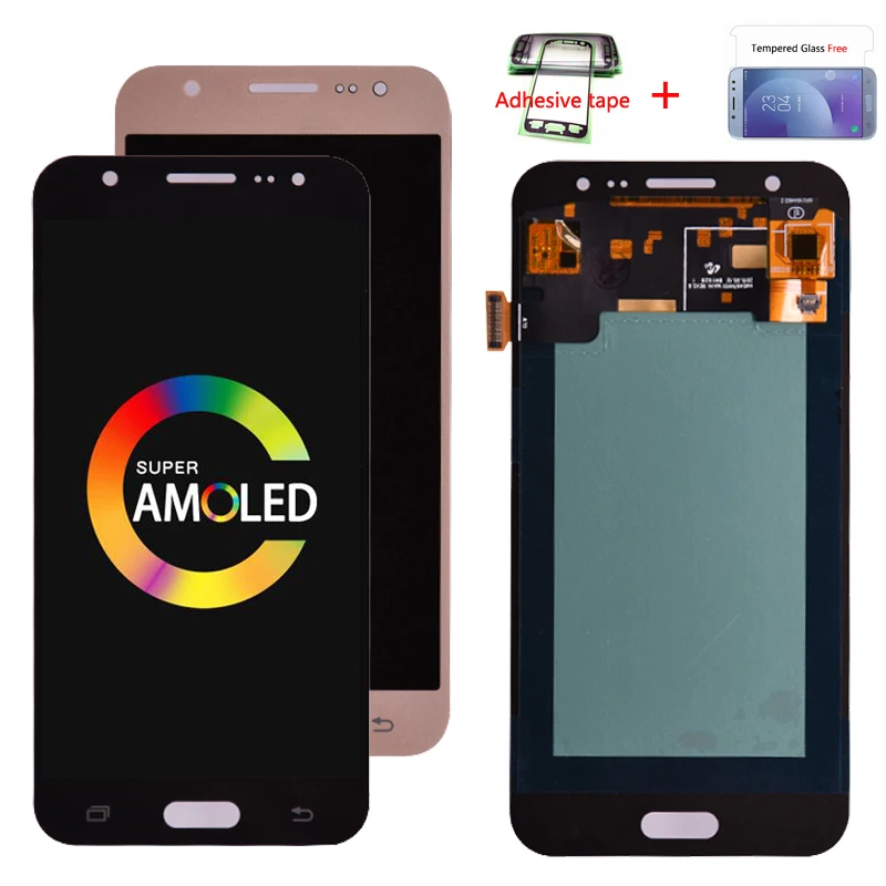 Pаспродажа Оригинальный активно матричные осид, для Samsung Galaxy J5 2015 j500 J500G J500Y J500M J500H ЖК дисплей Дисплей с кодирующий преобразователь сенсорного экрана в с...