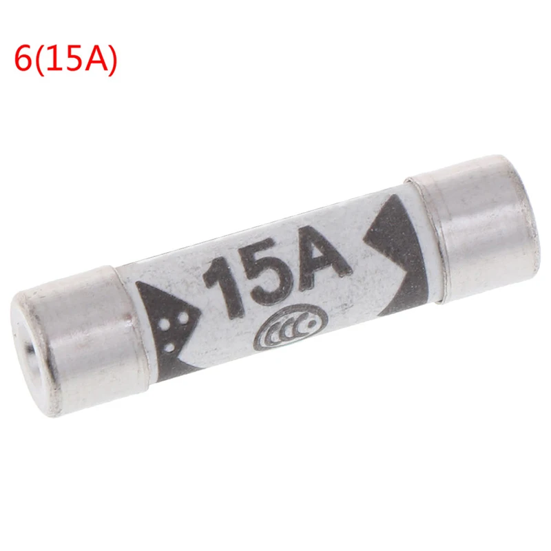 A6 10 шт. британские предохранители BS136 2 наполнения песка Riot керамический предохранитель 6x25 мм от 1A до 20A 240 в 6 мм* 25 мм - Цвет: A6