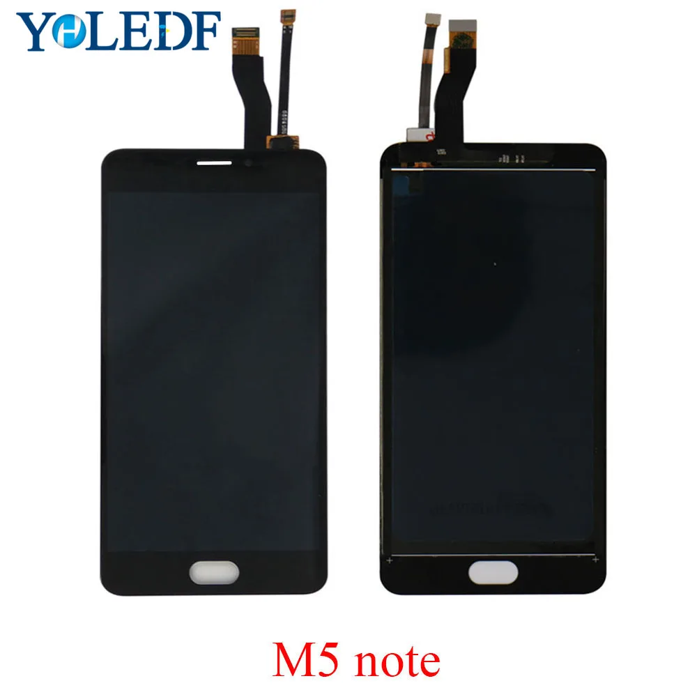 100% протестированный ЖК-дисплей для MEIZU M5 Note сенсорный экран M611D/A/Y/H + дигитайзер Tela