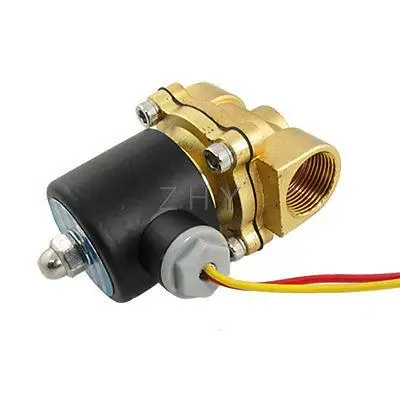 3/" 2 Позиция двухстороннее клапан соленоидной воды 2W-200-20