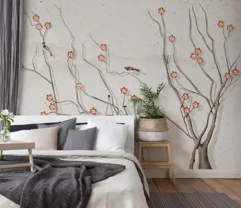 

[Self-Adhesive] 3D Flowering Tree 183237 Wall Paper mural Wall Print Decal Wall Murals
