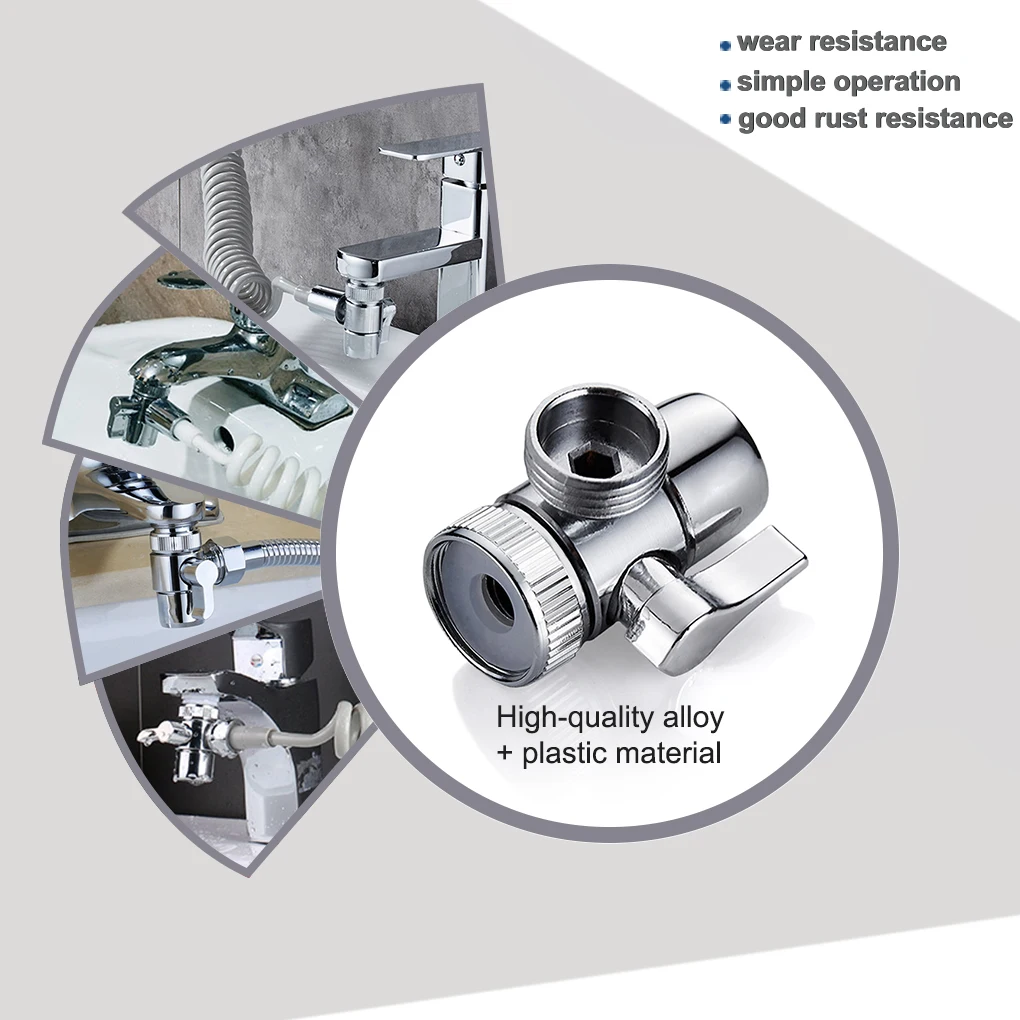 High Quality Faucet Valve Diverter Sink Valve Water Tap Faucet Splitter