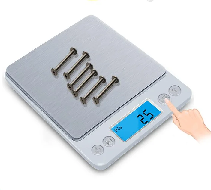 500g/0.01g Digital kitchen Scales Portable Electronic Scales Pocket LCD Precision Jewelry Scale Weight Balance Kitchen accessori
