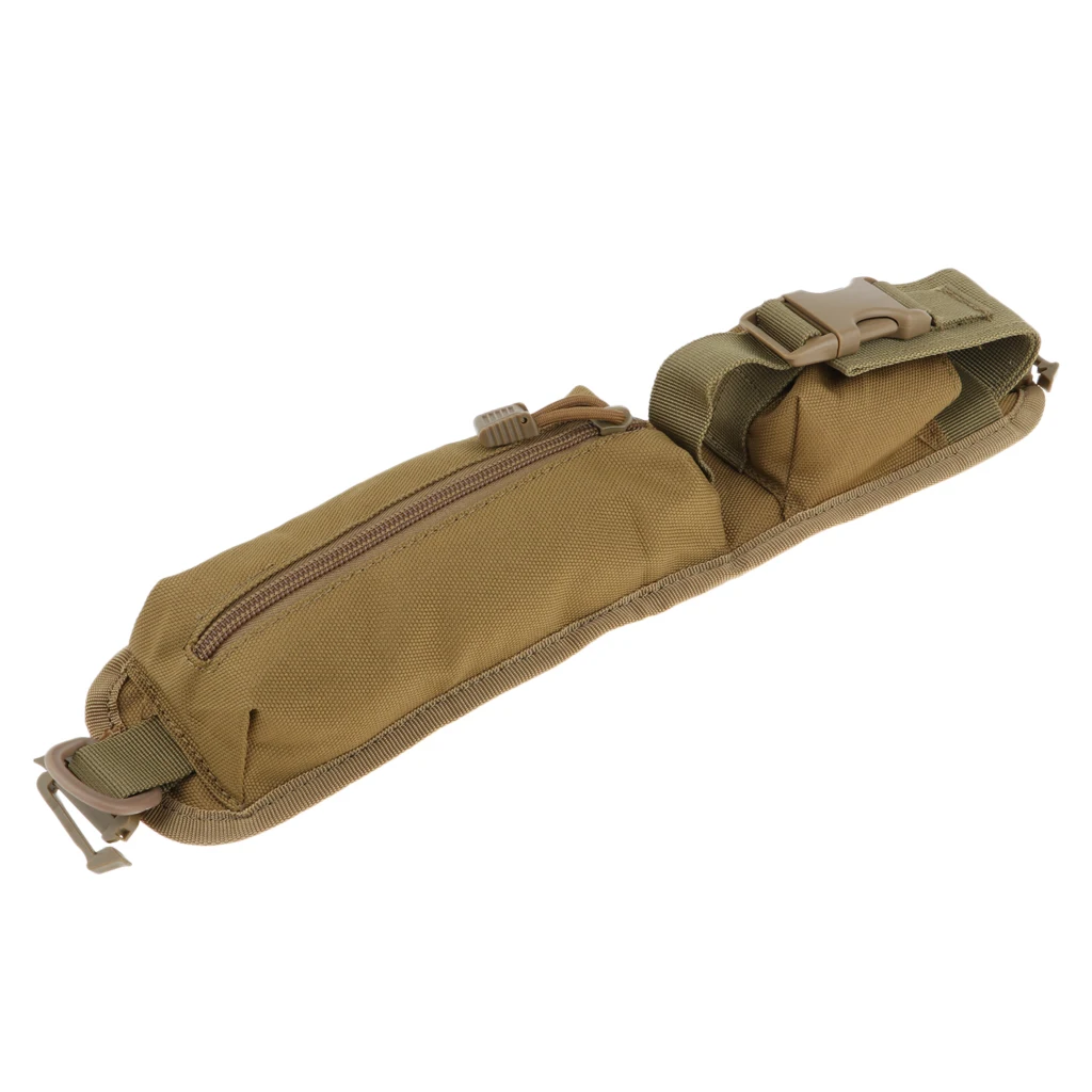 

Molle Pouch Compact Utility Gadget Belt Shoulder Strap Pocket with Glasses Cell Phone Holder